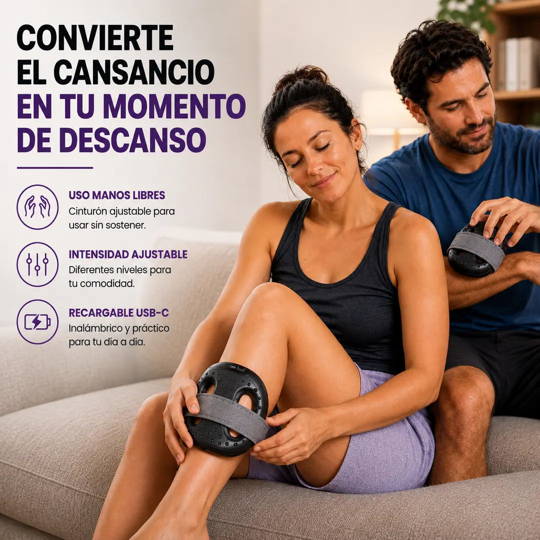 Modo Pausa™ | Masajeador Corporal Manos Libres
