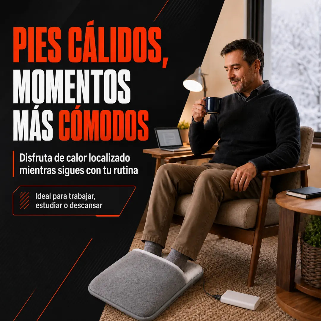 NidoCálido™ — Calentador de Pies USB