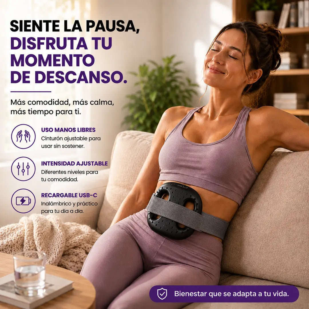 Modo Pausa™ | Masajeador Corporal Manos Libres