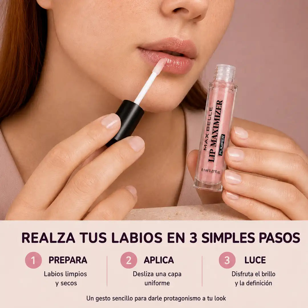 Mírame Gloss™ Brillo espejo y apariencia de mayor volumen
