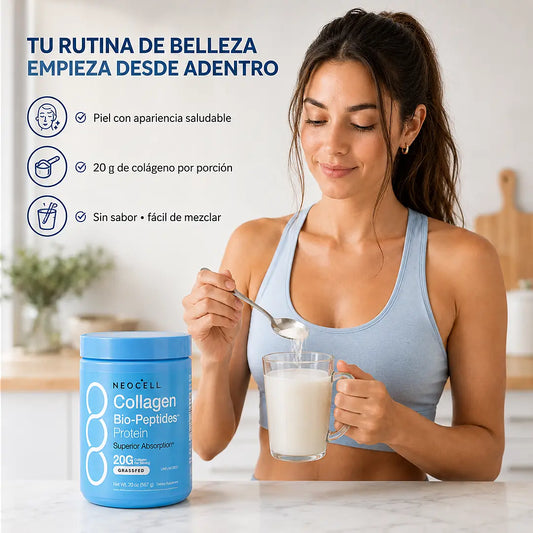 NeoCell Lúmina™ Tu rutina de belleza también puede empezar desde adentro.