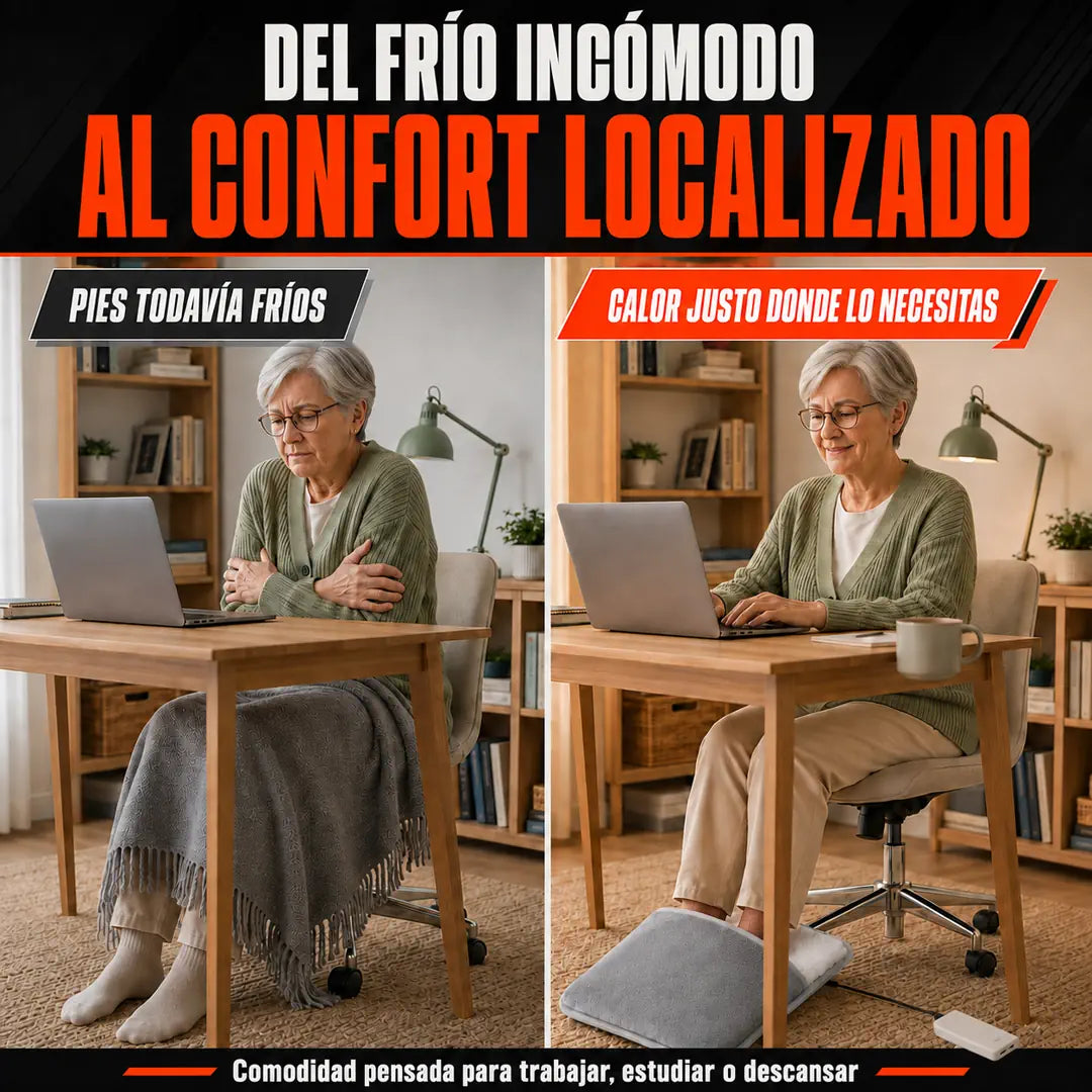 NidoCálido™ — Calentador de Pies USB