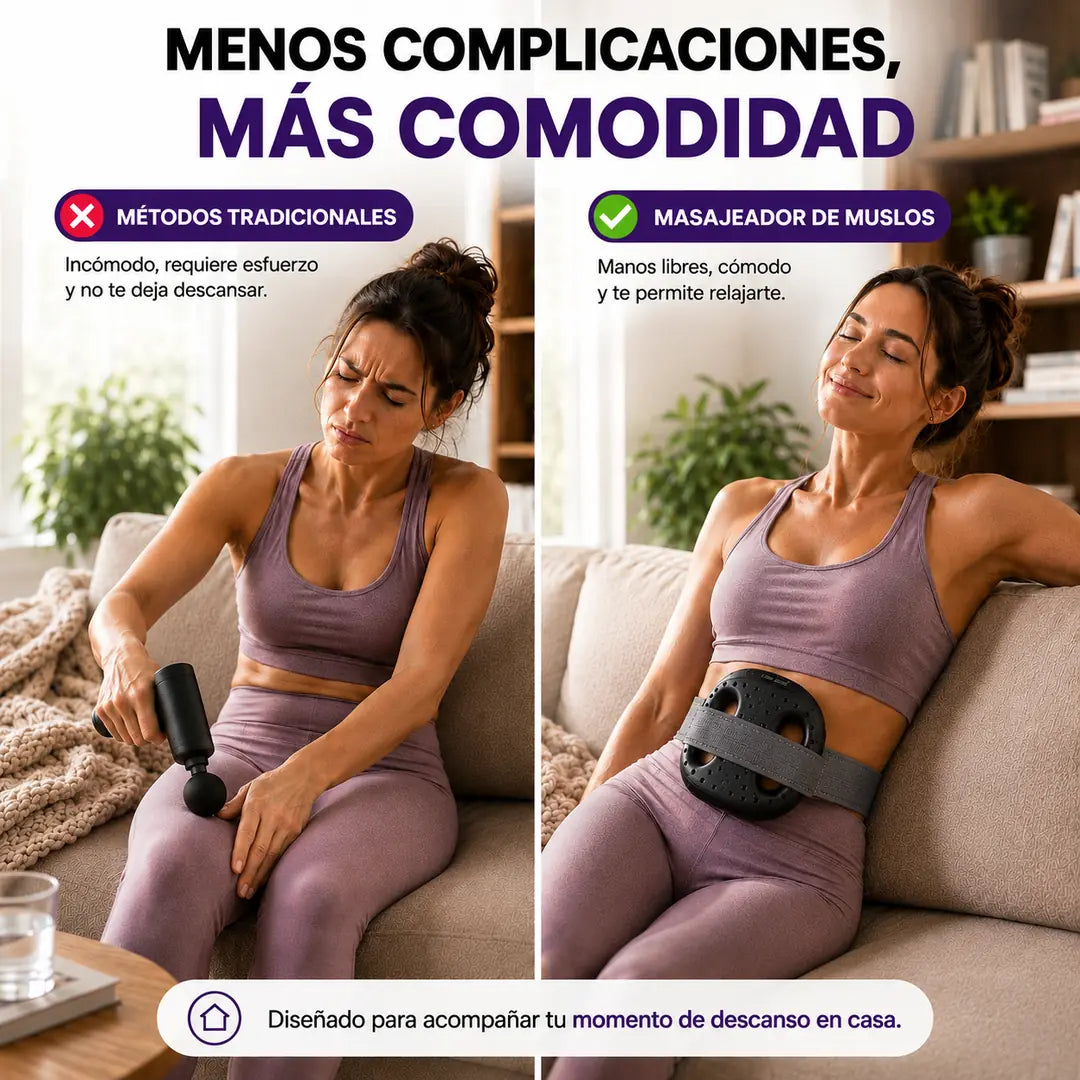 Modo Pausa™ | Masajeador Corporal Manos Libres