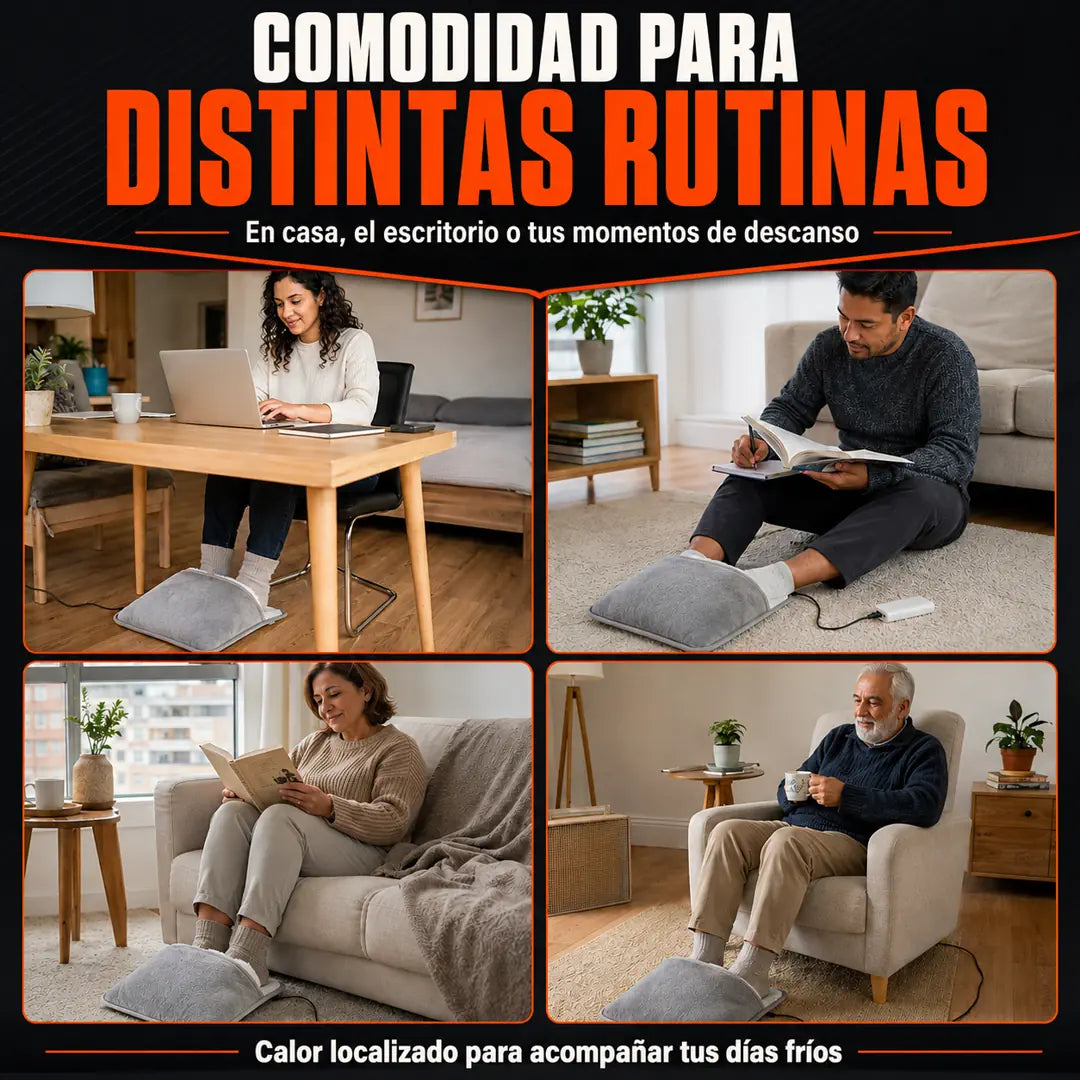 NidoCálido™ — Calentador de Pies USB