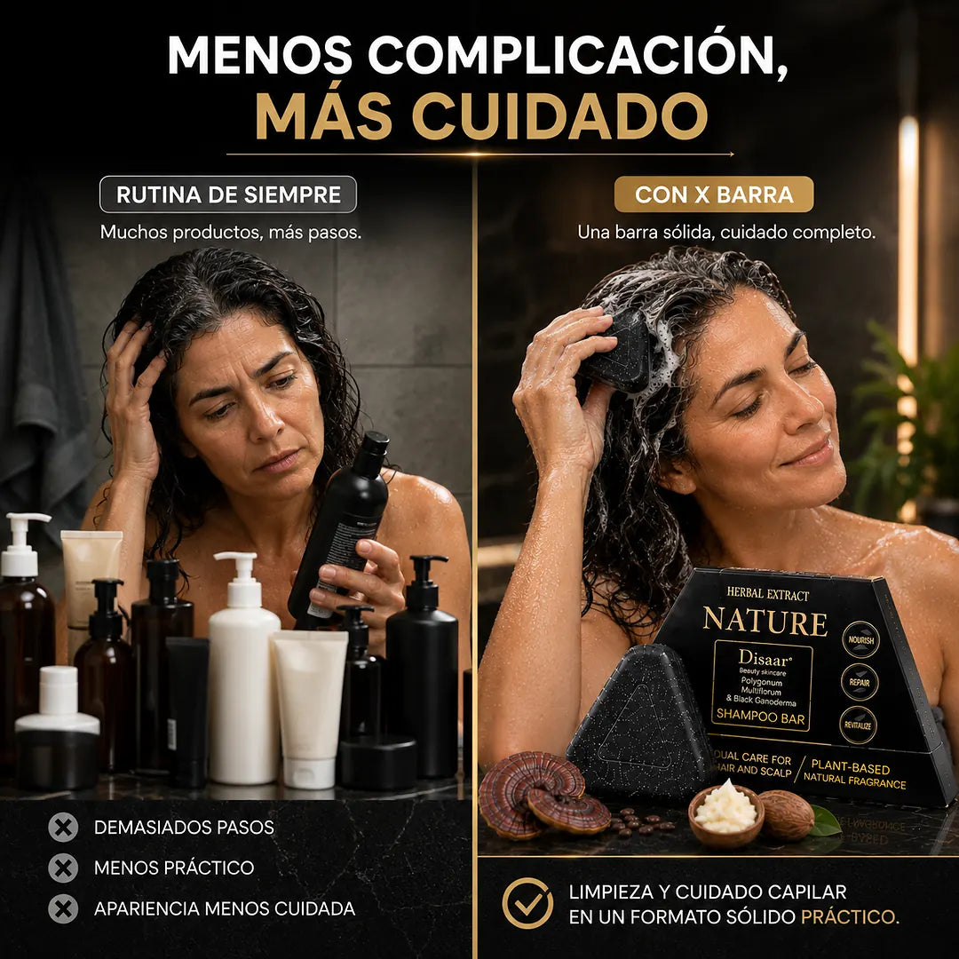Raíz Noble™ — Shampoo Sólido de Cuidado Capilar