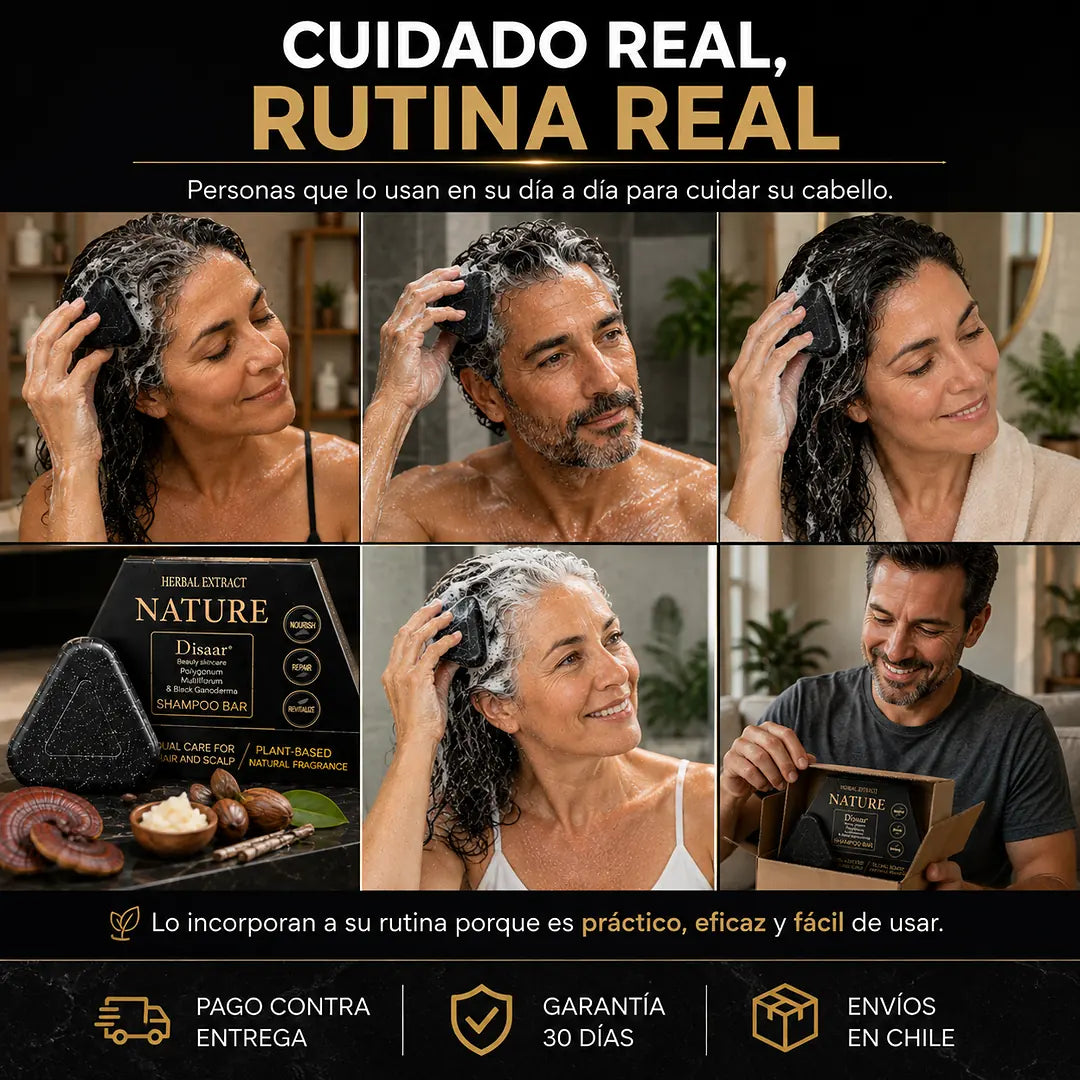 Raíz Noble™ — Shampoo Sólido de Cuidado Capilar