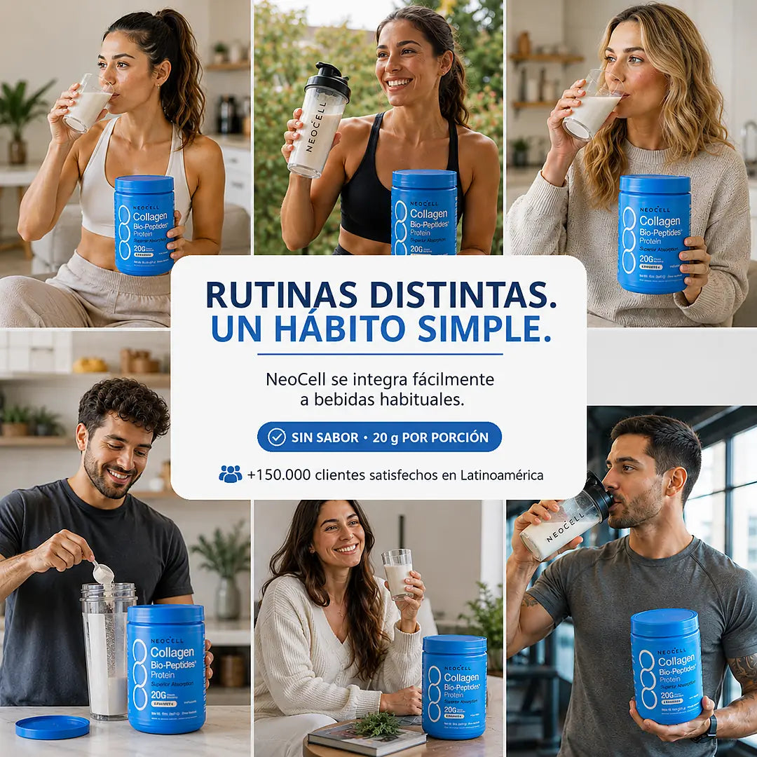 NeoCell Lúmina™ Tu rutina de belleza también puede empezar desde adentro.