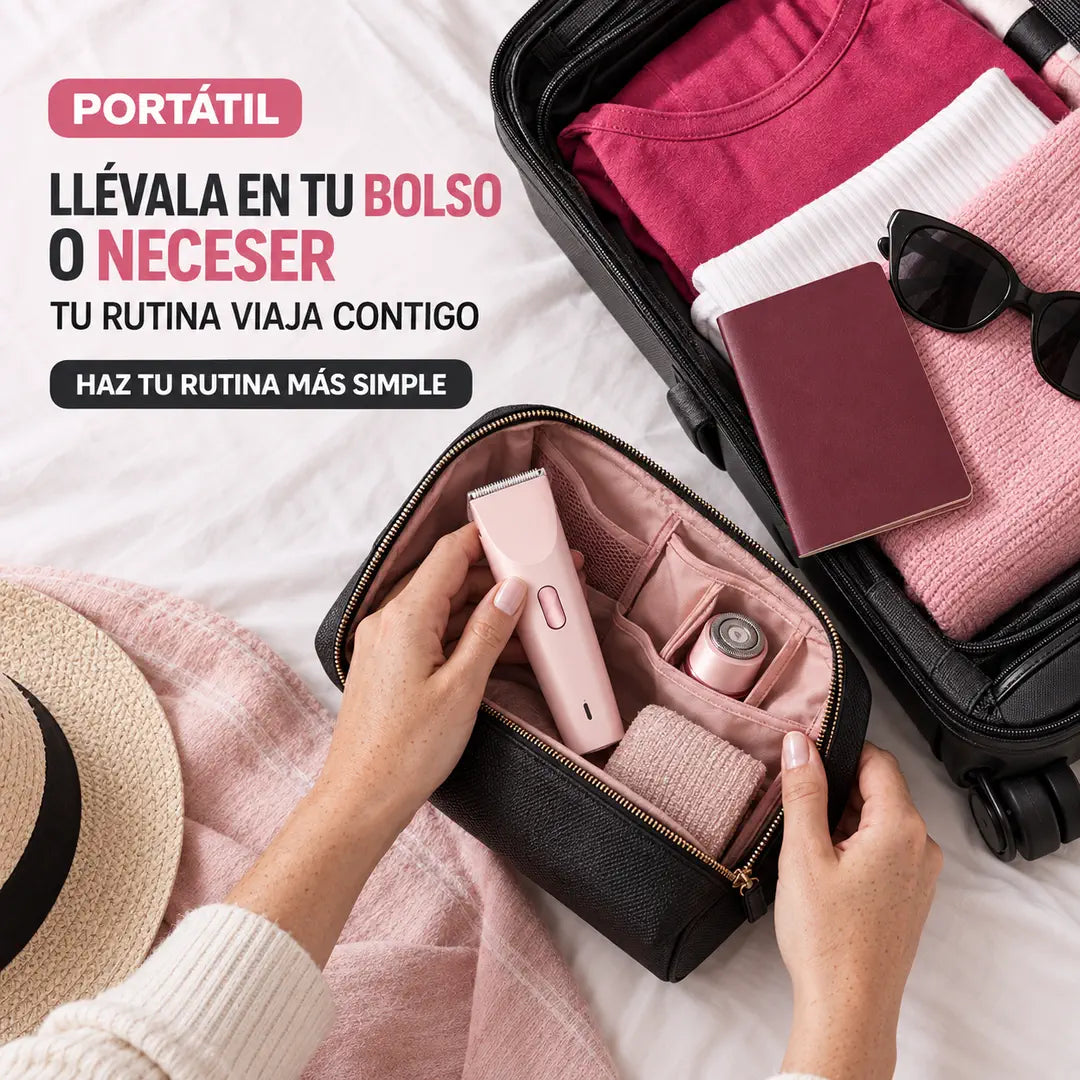 Nuvia Care portátil para bolso o neceser