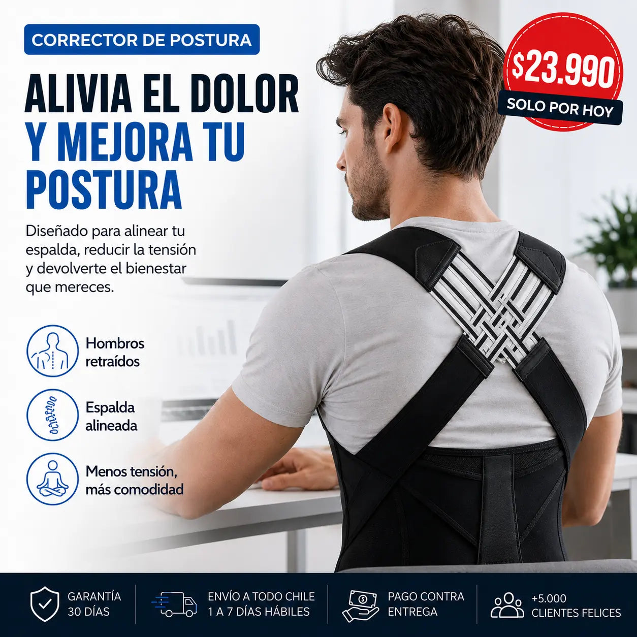 Corrector de Postura Pro ®