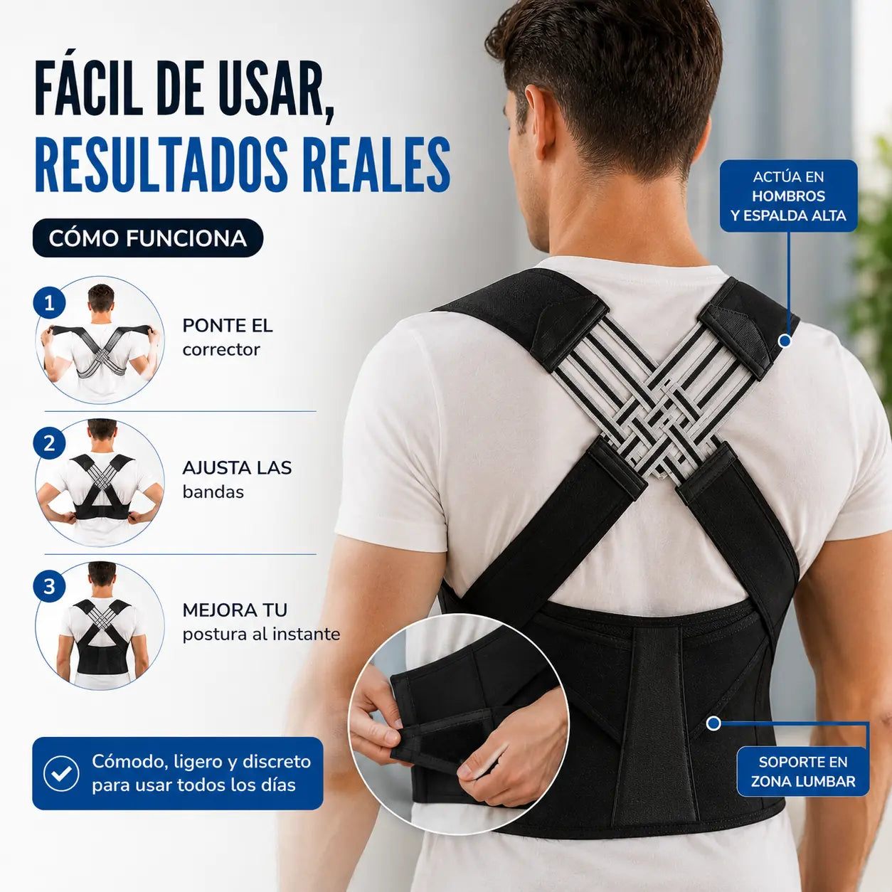 Corrector de Postura Pro ®