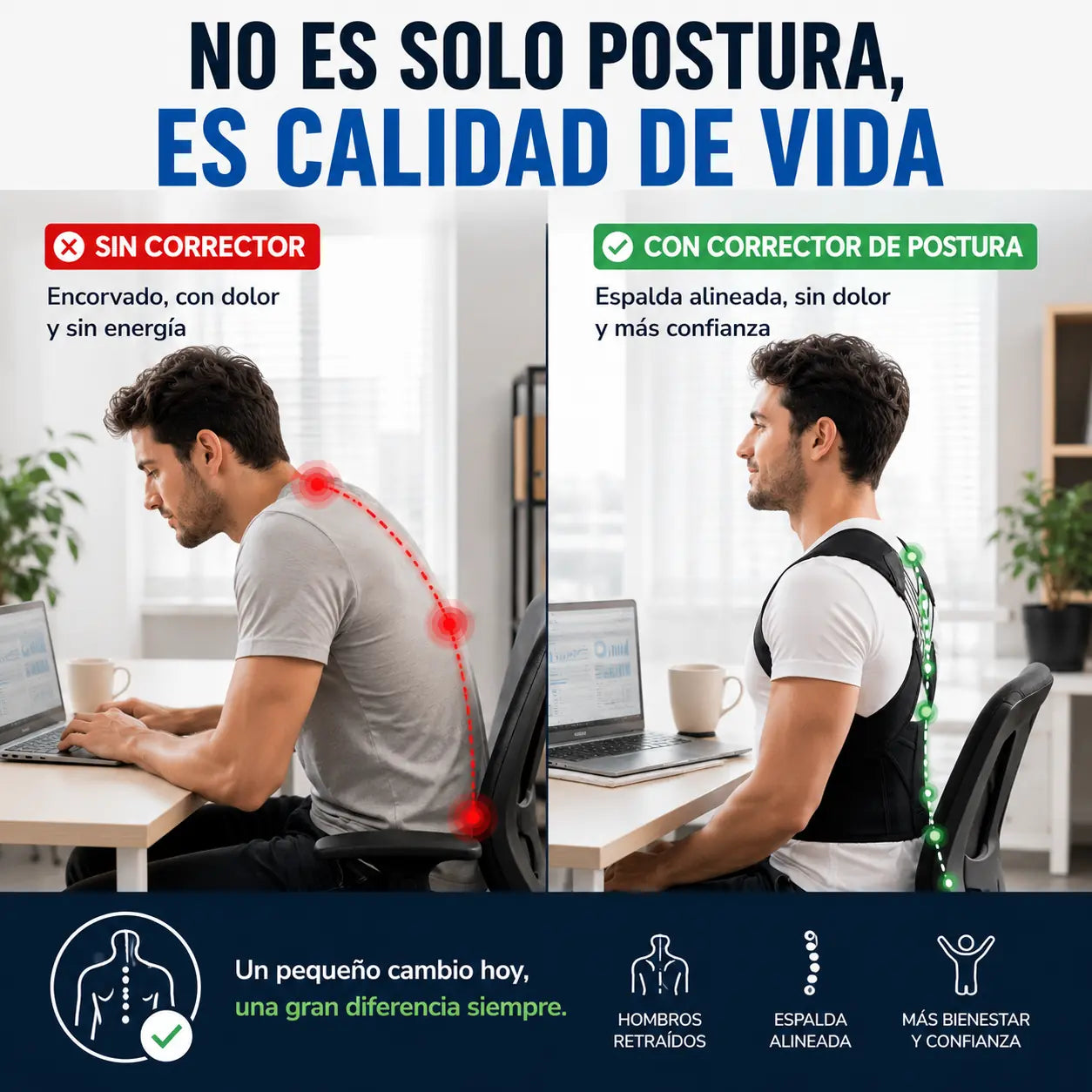 Corrector de Postura Pro ®