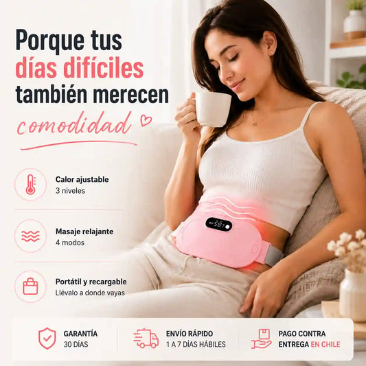 LunaCalm™ Cinturón de masajes para dolor menstrual Térmico