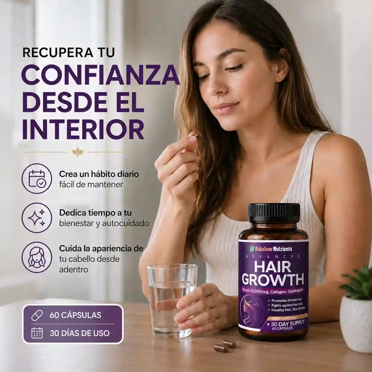 Renova Hair™ Hair Growth - Tratamiento Capilar