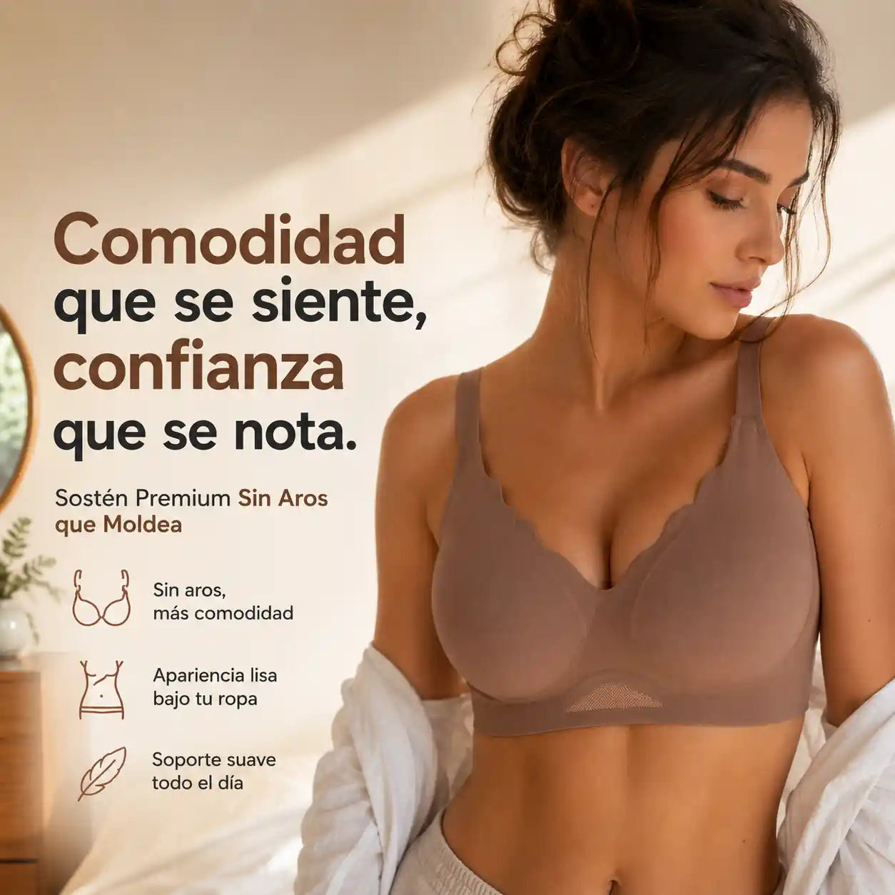 SoftBra™ Sósten sin Aros que moldea