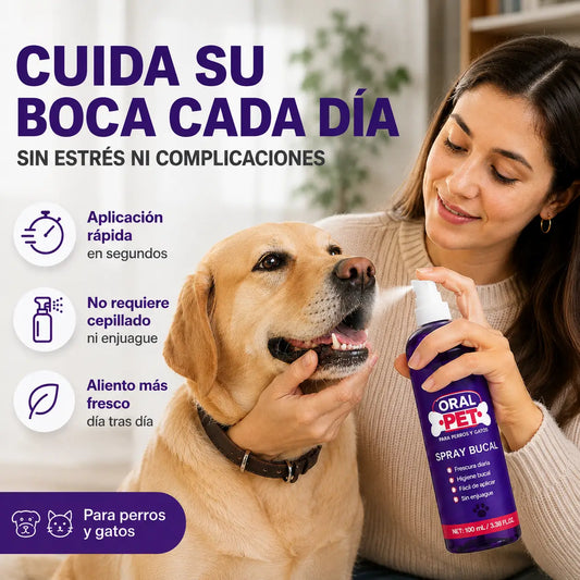 Hocico Feliz™ Oral Pet Spray Bucal