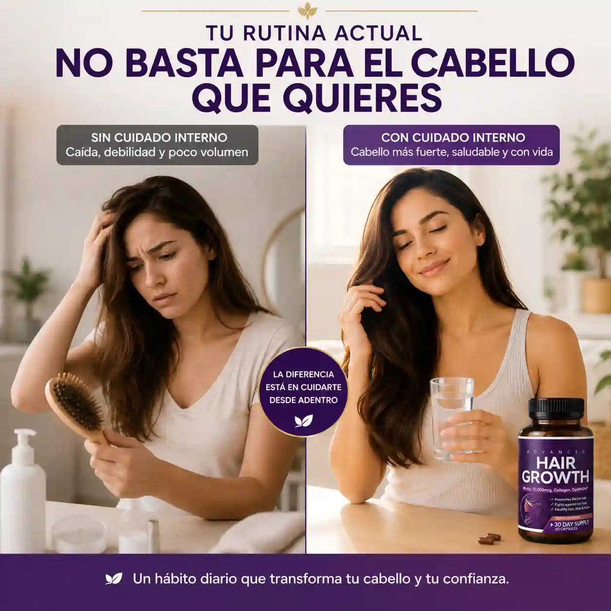 Renova Hair™ Hair Growth - Tratamiento Capilar