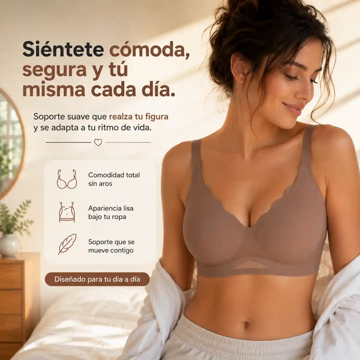 SoftBra™ Sósten sin Aros que moldea