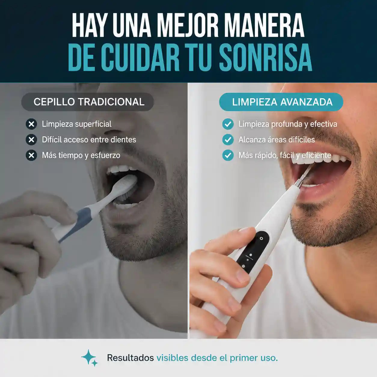 SmileCare Pro™ Limpiador Dental Quita Sarro
