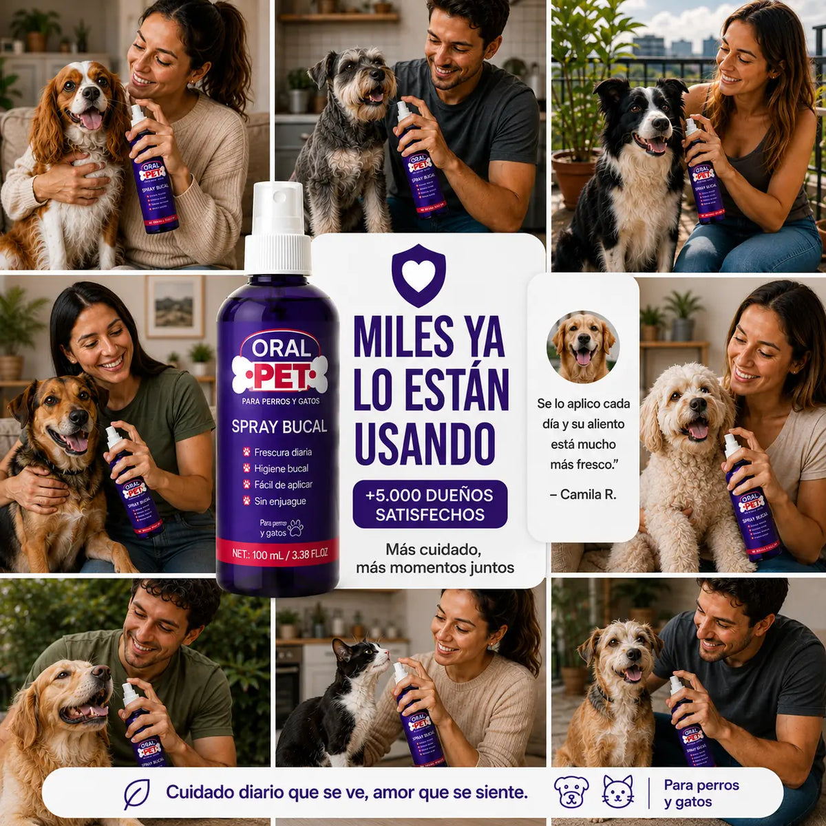 Hocico Feliz™ Oral Pet Spray Bucal