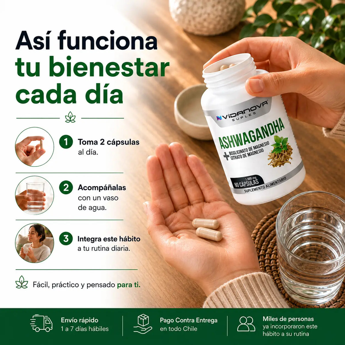 Modo Calma™ Ashwagandha + Magnesio