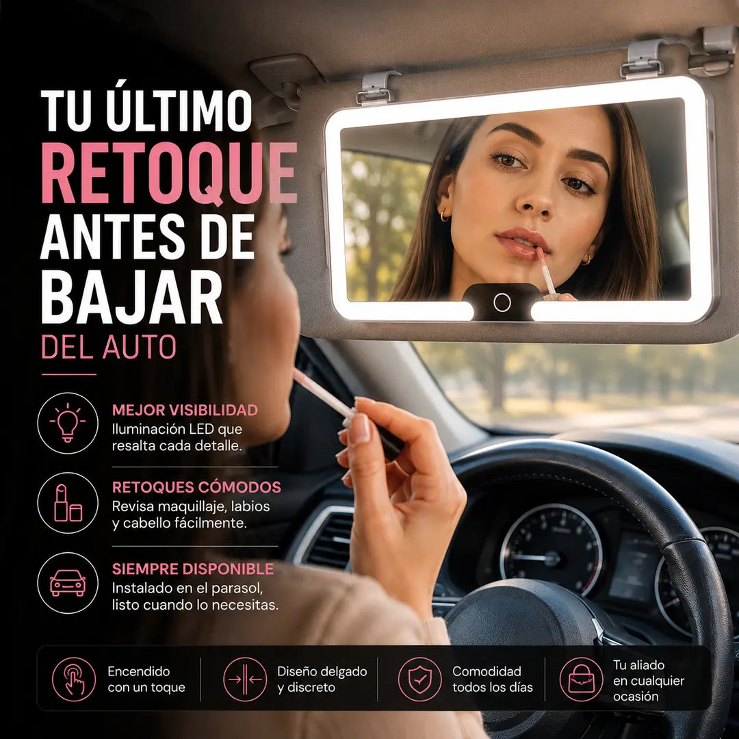 LUMIRA™ Espejo LED para Auto