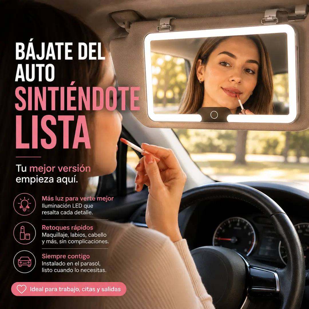 LUMIRA™ Espejo LED para Auto