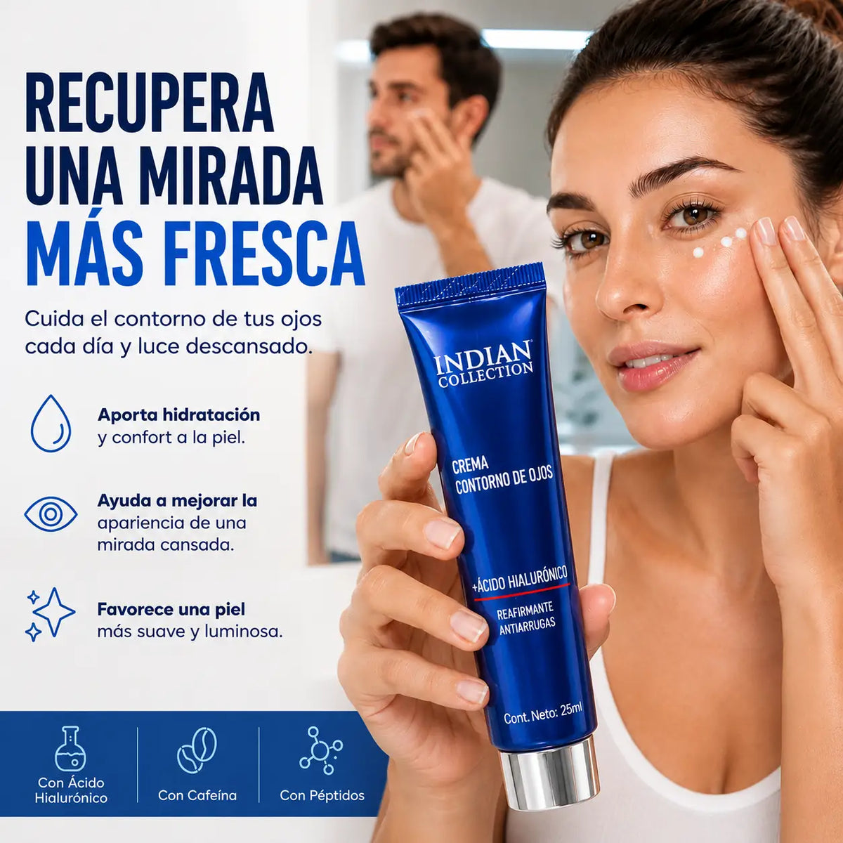 Mirada Viva™ Crema de Cuidado para el Contorno de Ojos