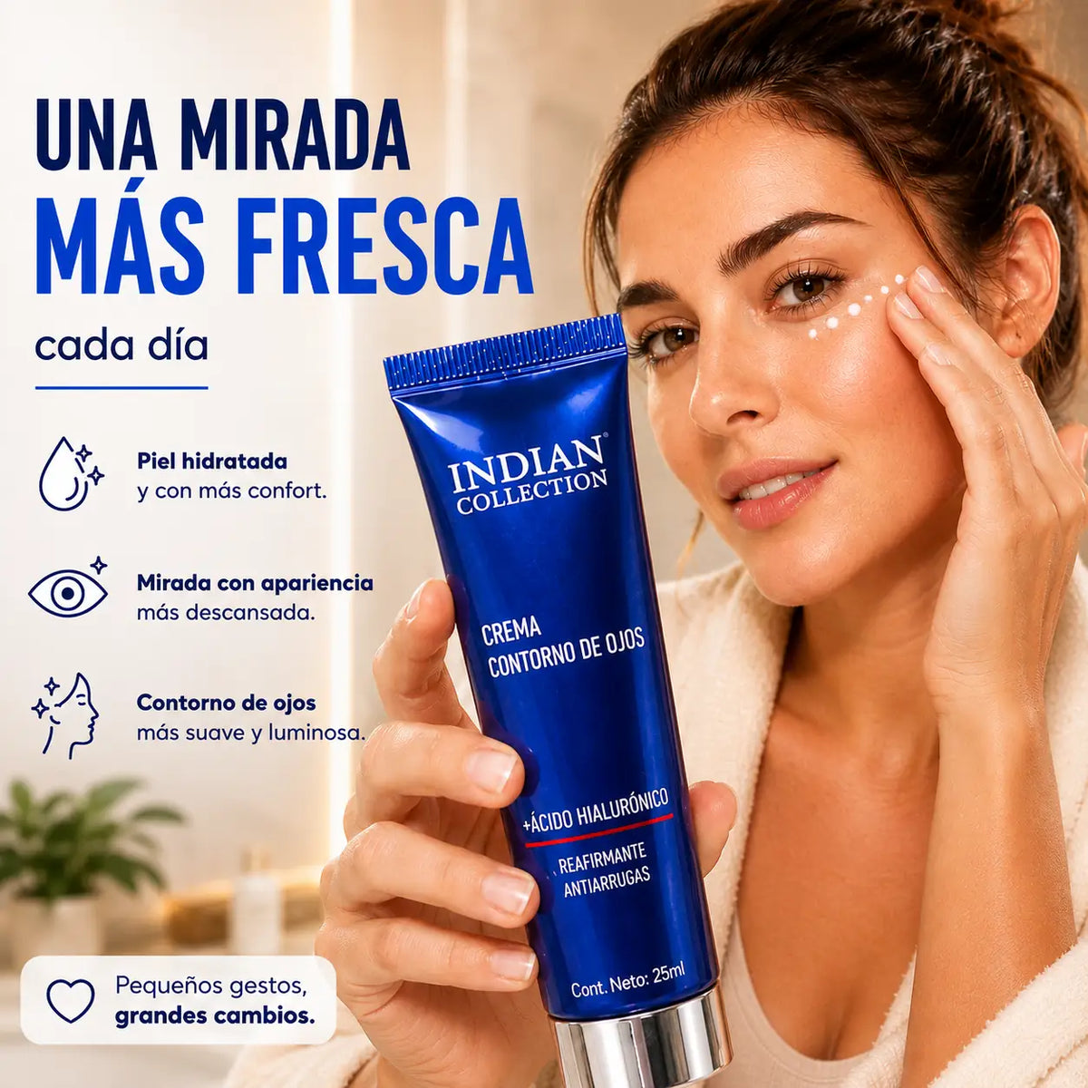Mirada Viva™ Crema de Cuidado para el Contorno de Ojos